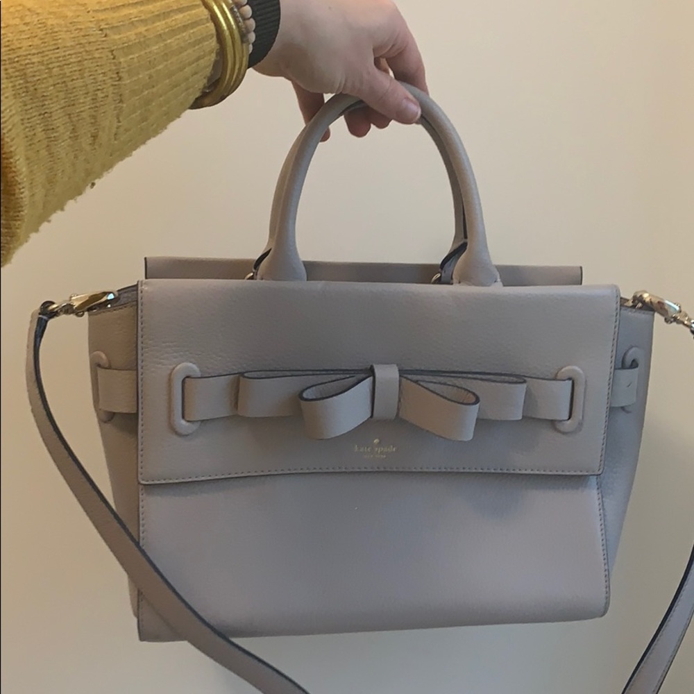 Kate Spade cream handbag